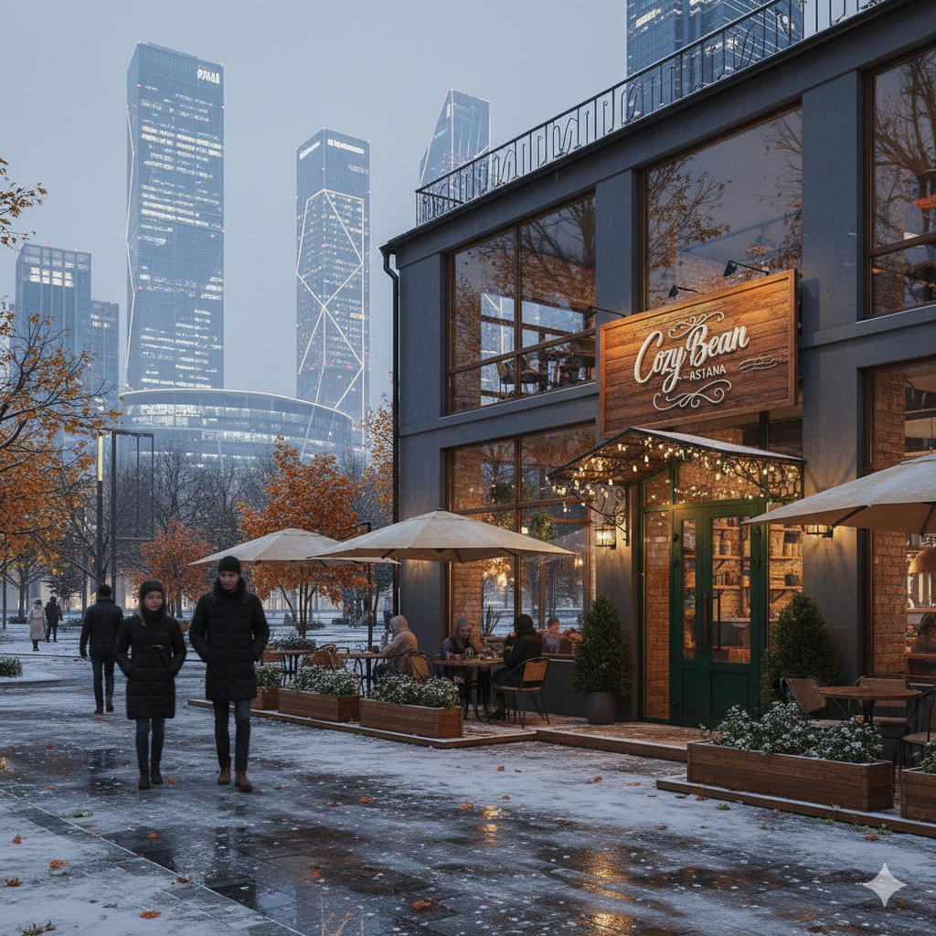 Exterior of Cozy Bean